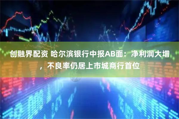 创融界配资 哈尔滨银行中报AB面：净利润大增，不良率仍居上市城商行首位